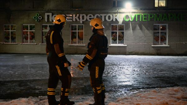 Explosión en un supermercado en San Petersburgo - Sputnik Mundo