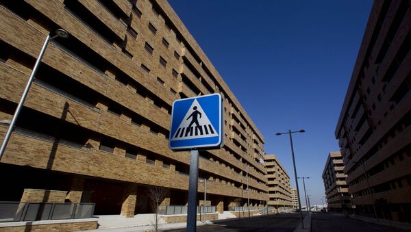 Los edificios en la ciudad española de Sesena - Sputnik Mundo
