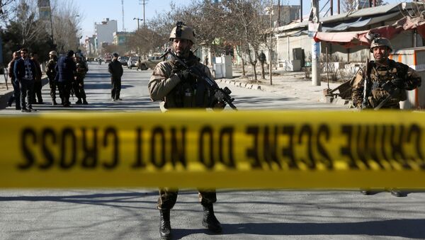 Lugar de la doble explosión en Kabul - Sputnik Mundo