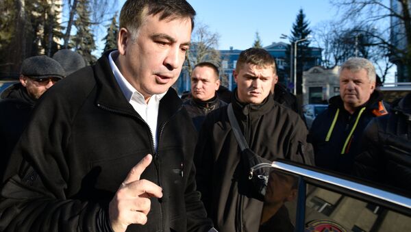 Mijaíl Saakashvili, expresidente de Georgia y exgobernador de la región ucraniana de Odesa - Sputnik Mundo