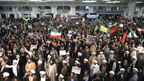Protestas en Teherán, Irán (archivo) - Sputnik Mundo