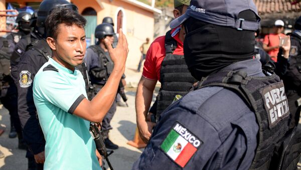 Policía de México en Guerrero - Sputnik Mundo