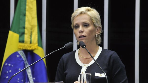 Cristiane Brasil, la designada ministra de Trabajo de Brasil (archivo) - Sputnik Mundo
