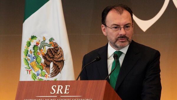 Luis Videgaray, canciller de México - Sputnik Mundo