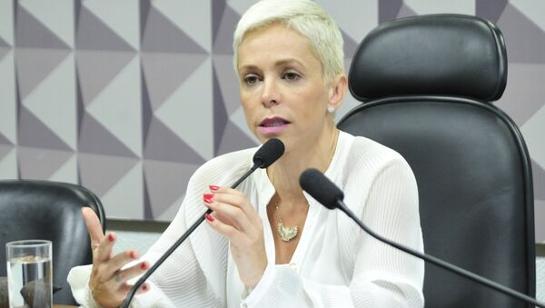 Cristiane Brasil, la designada ministra de Trabajo de Brasil - Sputnik Mundo