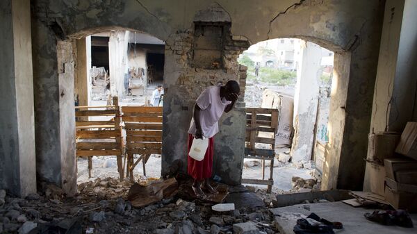 Situación En Haití tras el terremoto del 12 de enero de 2010 (archivo) - Sputnik Mundo