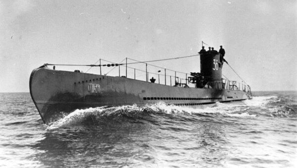 Submarino U-36, de clase VIIA, similar al U-1206 (archivo) - Sputnik Mundo