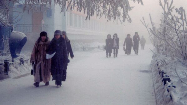 Invierno en Yakutia, foto de archivo - Sputnik Mundo