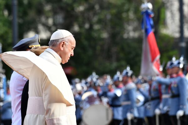 Primera visita apostólica del papa Francisco a Chile - Sputnik Mundo