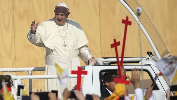 Primera visita apostólica del papa Francisco a Chile - Sputnik Mundo