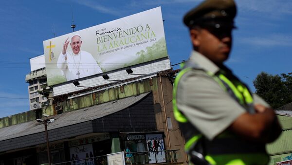 La Araucanía (centro sur de Chile) ante la llegada del papa Francisco - Sputnik Mundo