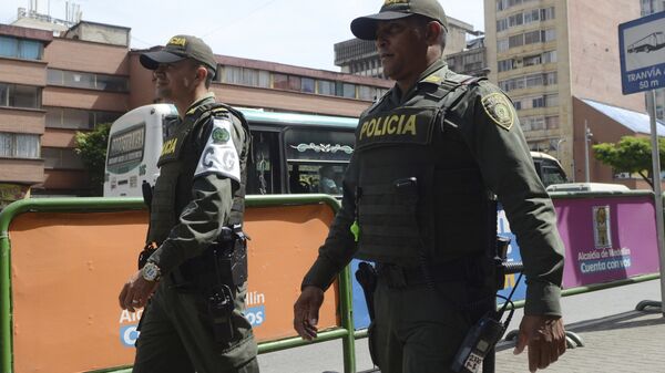 Policía colombiana (Archivo) - Sputnik Mundo