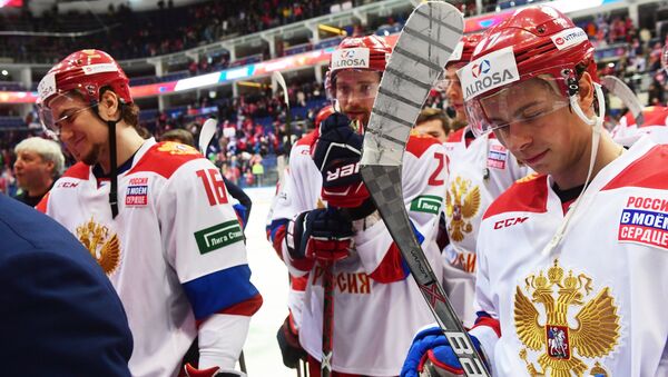Selección rusa de hockey sobre hielo - Sputnik Mundo