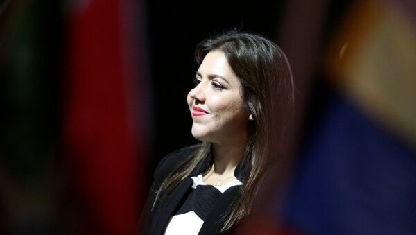 María Alejandra Vicuña, vicepresidenta de Ecuador - Sputnik Mundo