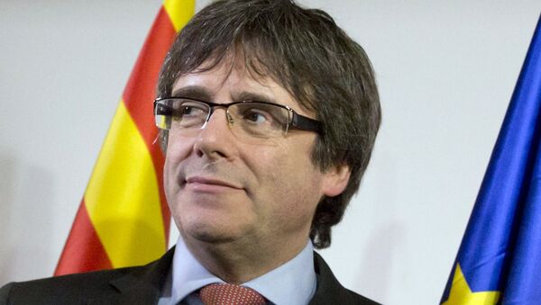 Carles Puigdemont, expresidente del Gobierno catalán - Sputnik Mundo