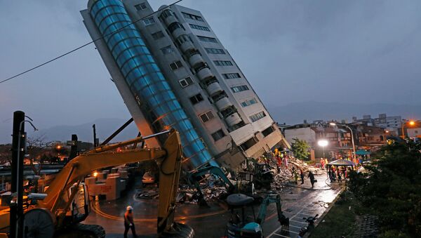 Terremoto en Taiwán - Sputnik Mundo