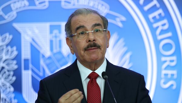 Danilo Medina, presidente de República Dominicana - Sputnik Mundo