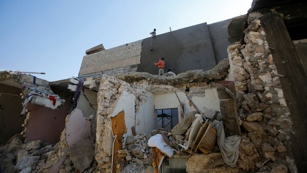Edificios destruidos en Mosul - Sputnik Mundo