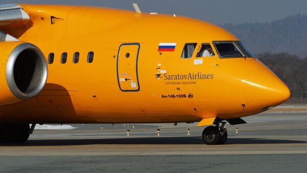Un An-148 de Saratov Airlines - Sputnik Mundo