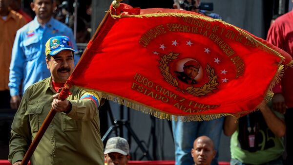 Nocolás Maduro, presidente de Venezuela - Sputnik Mundo
