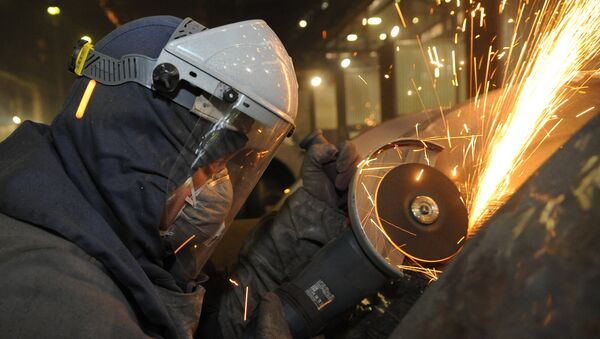 Industria de fundición de acero en Rusia (archivo) - Sputnik Mundo