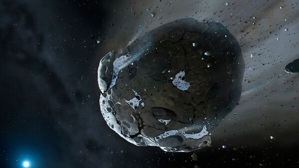 Asteroide (impresión artística) - Sputnik Mundo