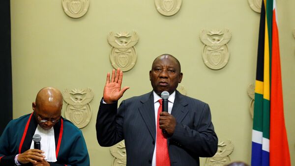 Cyril Ramaphosa, presidente electo de la República de Sudáfrica - Sputnik Mundo