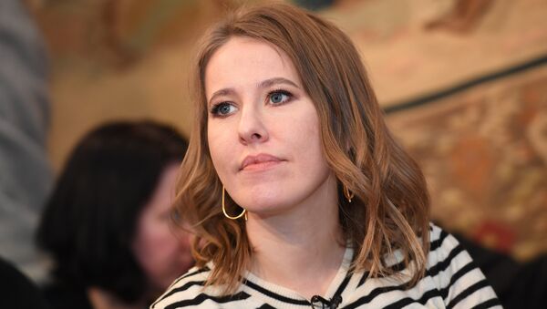Ksenia Sobchak, la candidata a la presidencia rusa - Sputnik Mundo