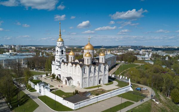 La catedral de la Dormición en Vladímir, parte del Patrimonio de la Humanidad de la Unesco - Sputnik Mundo