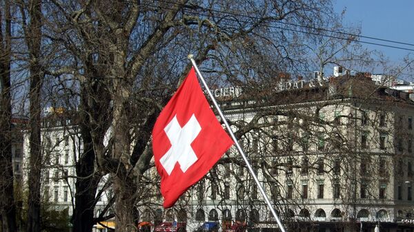 Bandera de Suiza (archivo) - Sputnik Mundo