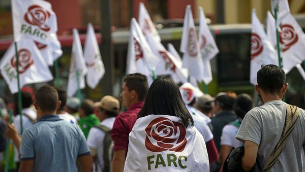 Los partidarios de las FARC (archivo) - Sputnik Mundo
