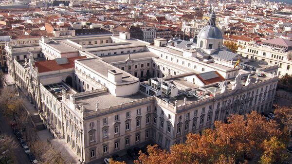 Tribunal Supremo de España en Madrid (vista aérea) - Sputnik Mundo