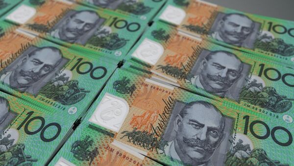 Los billetes del dólar australiano - Sputnik Mundo