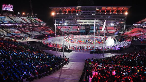La ceremonia de clausura de los Juegos Olímpicos de Invierno de Pyeongchang - Sputnik Mundo