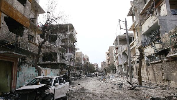 Situación en Guta Oriental, Siria - Sputnik Mundo