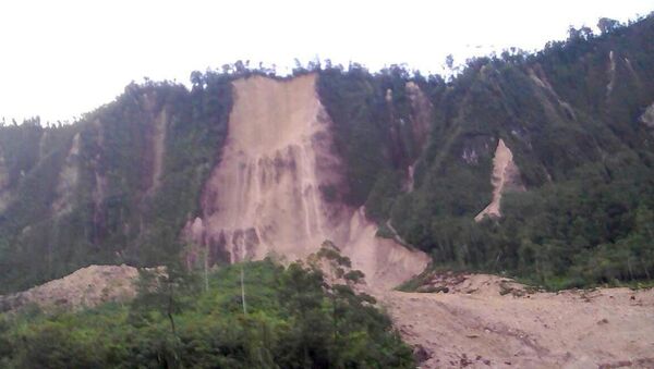 Consecuencias del terremoto en Papúa Nueva Guinea - Sputnik Mundo