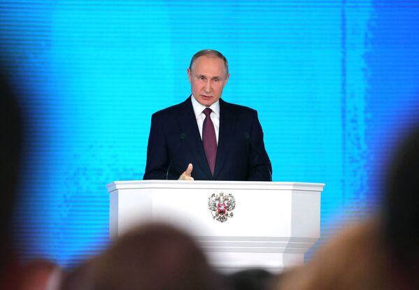 Las líneas maestras para el futuro, en el discurso de Putin - Sputnik Mundo