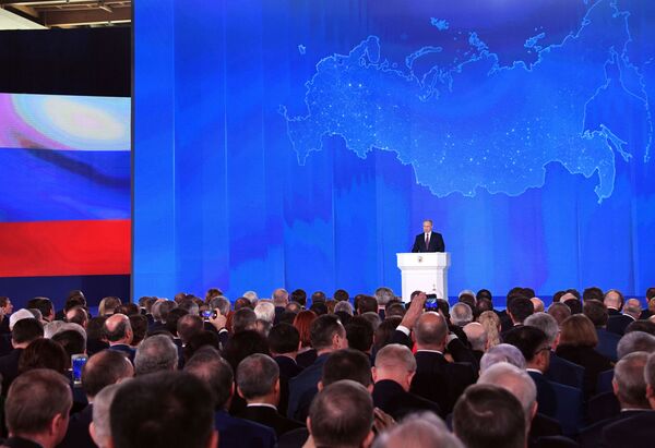 Las líneas maestras para el futuro, en el discurso de Putin - Sputnik Mundo
