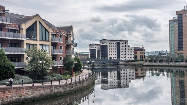 Belfast, la capital de Irlanda del Norte  - Sputnik Mundo