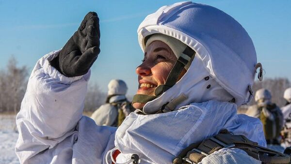 El entrenamiento de las unidades de mujeres de propósitos especiales en la región de Tambov - Sputnik Mundo