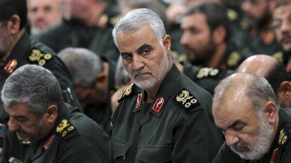 Qasem Soleimani, comandante de la Fuerza Quds (archivo) - Sputnik Mundo