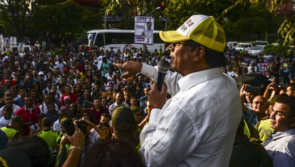 Gustavo Petro, precandidato de izquierda colombiana en las elecciones - Sputnik Mundo