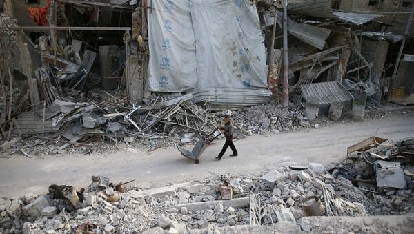 Situación en la Guta Oriental, Siria - Sputnik Mundo