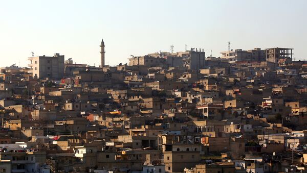 A general view shows the Syrian Kurdish enclave of Afrin - Sputnik Mundo