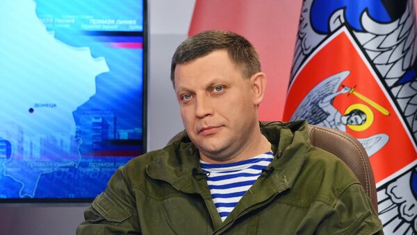 Alexandr Zajárchenko, líder de la RPD - Sputnik Mundo
