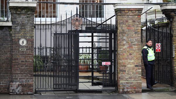 La embajada de Rusia en Londres - Sputnik Mundo
