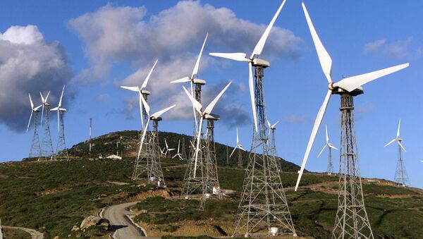 Planta de la energía eólica en España - Sputnik Mundo