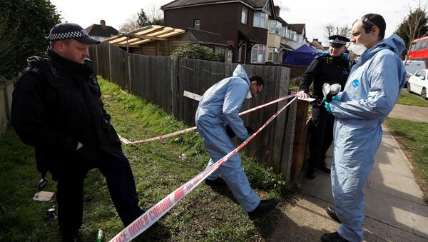 Investigadores forenses en la casa de Nikolái Glushkov - Sputnik Mundo