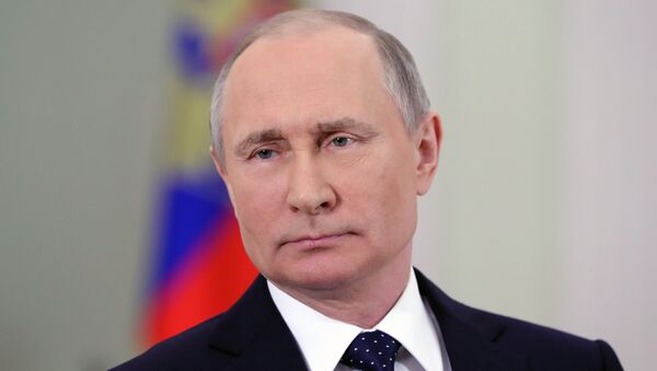 El mandatario ruso, Vladímir Putin - Sputnik Mundo