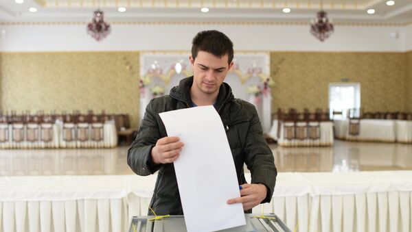 Votación en la República rusa de Crimea - Sputnik Mundo